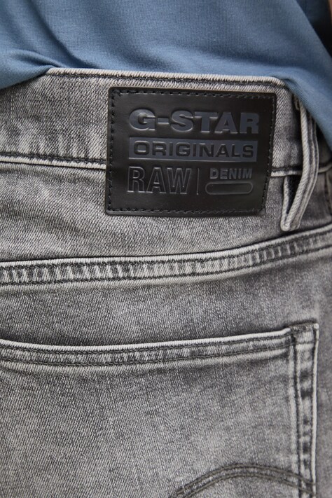 G-Star - Джинси 3301 3301 Regular Tapered — AW20-SJM07M, сірий — фото 4