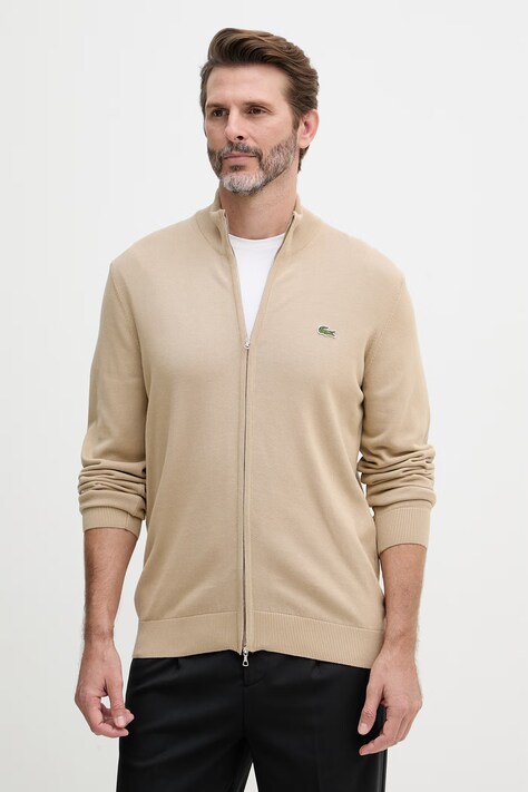 Lacoste męskie bawełniane beżowe AH1957