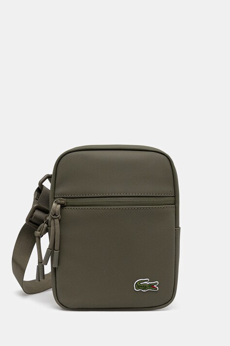 Lacoste saszetka kolor zielony NH3307LV