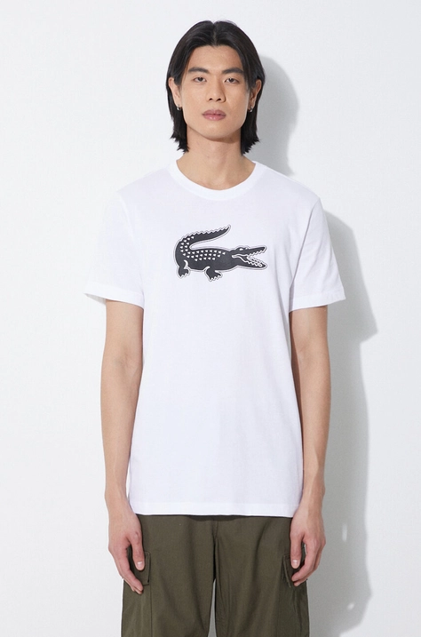 Lacoste t-shirt men’s beige color