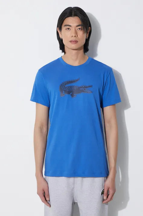 lacoste Cfa t-shirt męski kolor niebieski