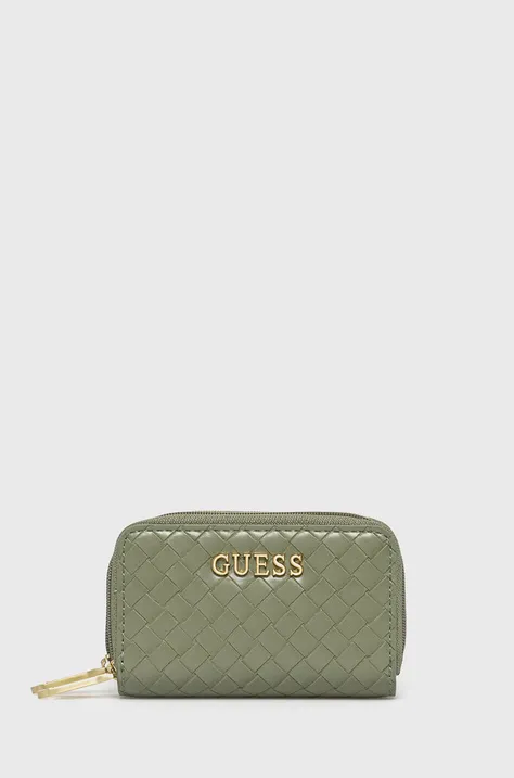 Peňaženka Guess dámska, zelená farba