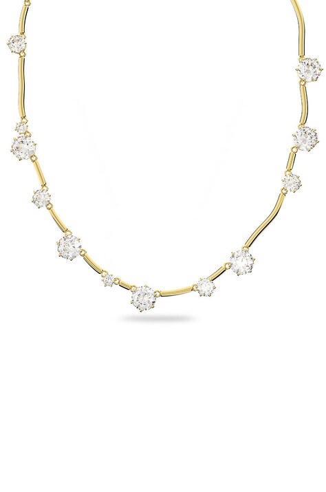 Swarovski colier culoarea auriu