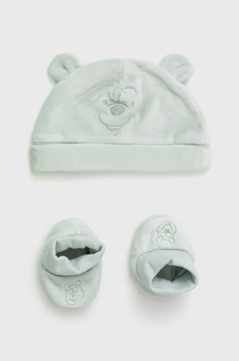 OVS czapka + buciki niemowlęce