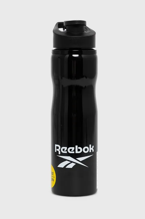Παγουρίνο Reebok χρώμα: μαύρο