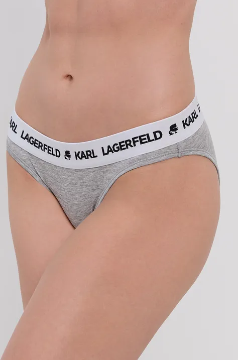 Трусы Karl Lagerfeld цвет серый