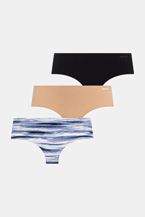 Dkny figi 3-pack kolor niebieski
