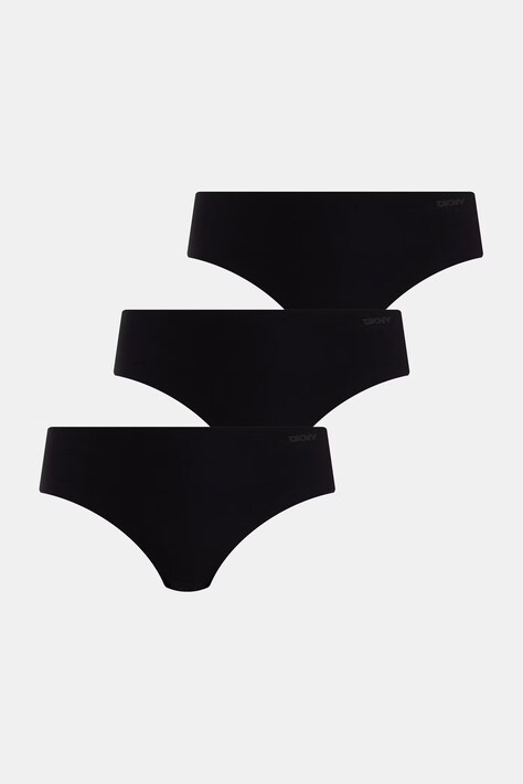 Dkny figi 3-pack kolor czarny