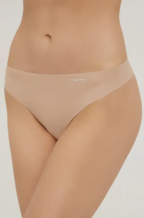 Στρινγκ Calvin Klein Underwear χρώμα: διάφανο
