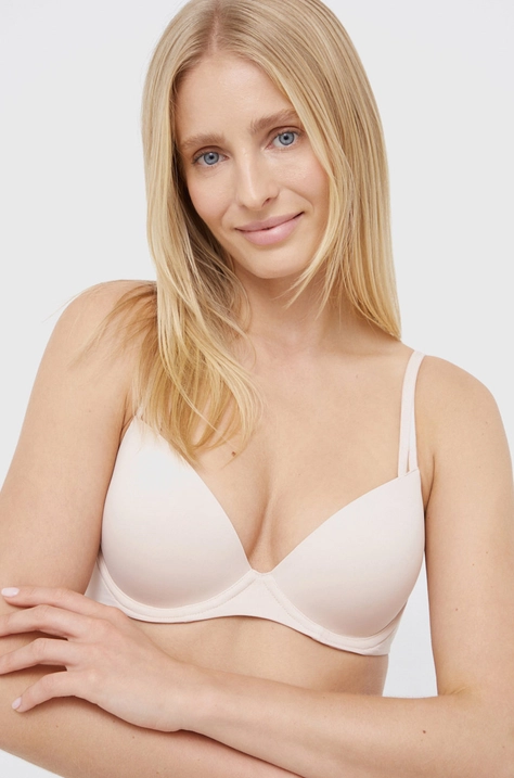 Podprsenka Calvin Klein Underwear žltá farba, jednofarebná, 000QF6016E