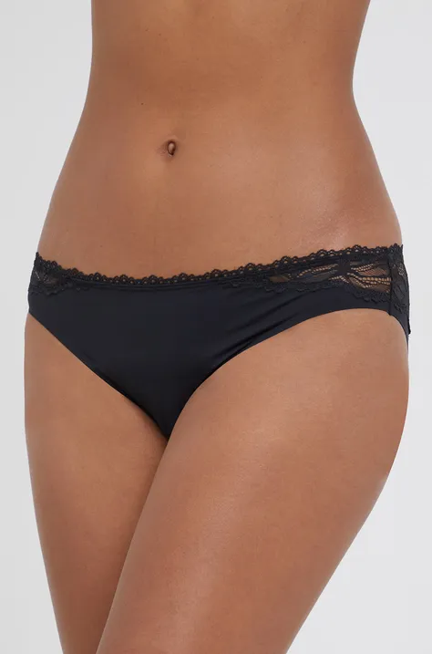 Nohavičky Calvin Klein Underwear čierna farba, 000QF6398E