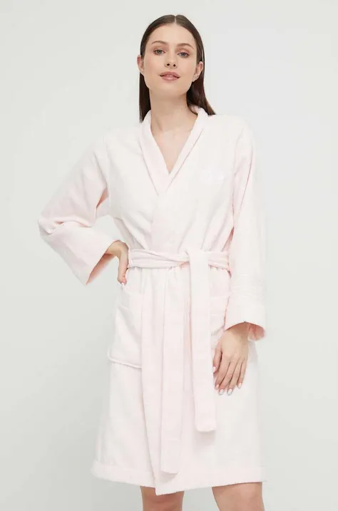 Lauren Ralph Lauren szlafrok kolor różowy