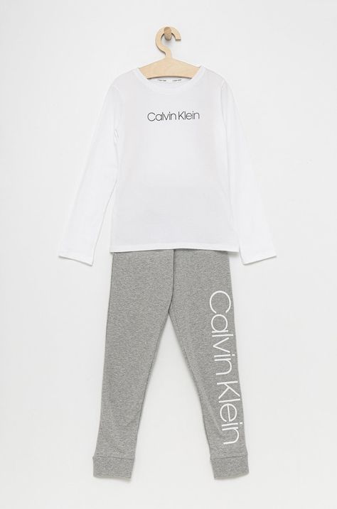 Calvin Klein Underwear Piżama bawełniana dziecięca