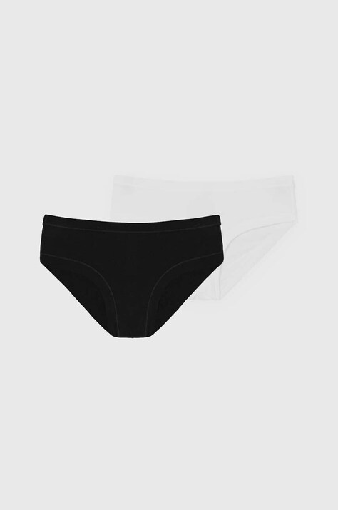 Детские трусы United Colors of Benetton 2-pack цвет чёрный