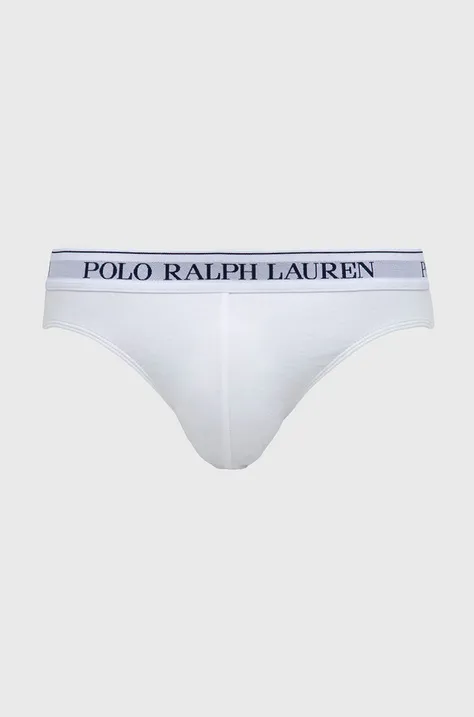 Σλιπ Polo Ralph Lauren ανδρικό, χρώμα: άσπρο