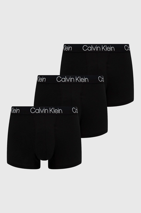 Calvin Klein Underwear Bokserki (3-pack) męskie kolor czarny