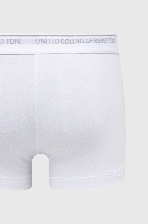 Боксери United Colors of Benetton — AW21-BIM0KA, білий — фото 2