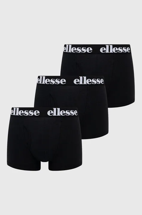 Μποξεράκια Ellesse (3-pack) χρώμα: μαύρο