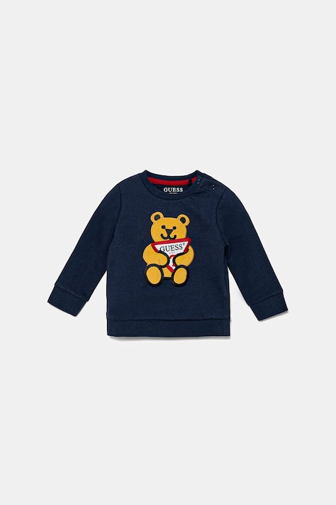 Guess hanorac de bumbac pentru copii cu imprimeu