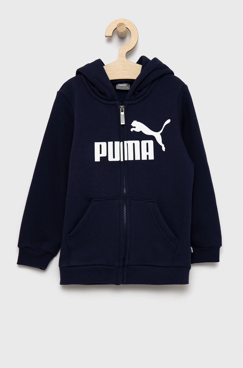 Дитяча кофта Puma 586967 колір синій з принтом