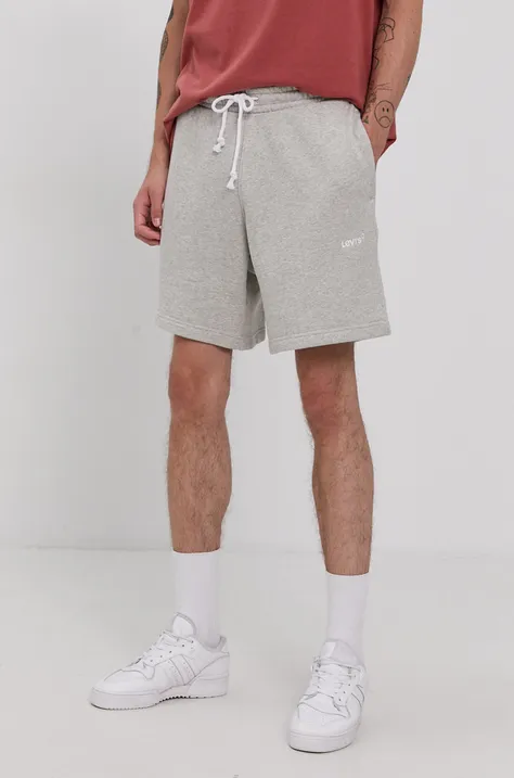 Levi's shorts men's gray color