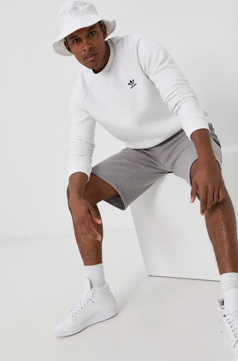 adidas Originals Bluza H34644 męska kolor biały z nadrukiem