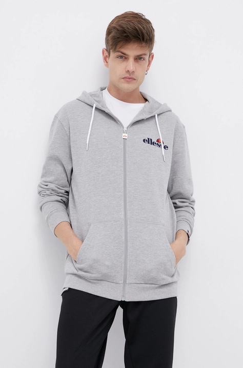 Кофта Ellesse мужская цвет серый с аппликацией SHS08782-112