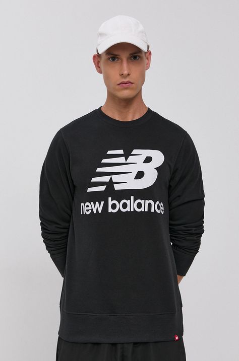 New Balance Bluza MT03560BK