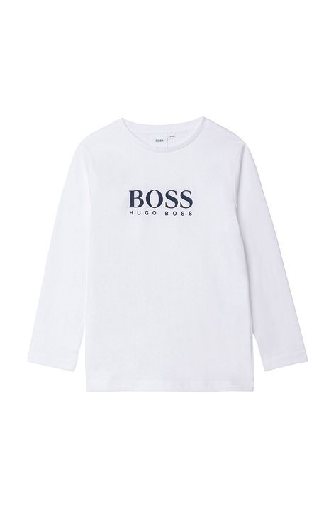 Detské tričko s dlhým rukávom Boss