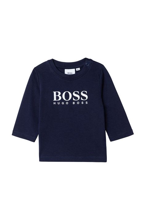 Detské tričko s dlhým rukávom Boss