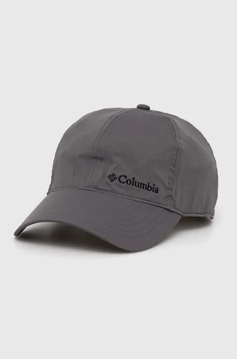 Columbia șapcă Coolhead II culoarea gri, uni 1840001