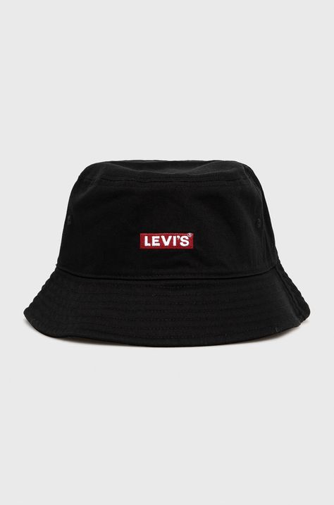 Levi's Pălărie culoarea negru, bumbac