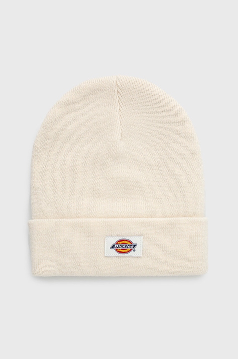 Dickies Czapka kolor kremowy z cienkiej dzianiny