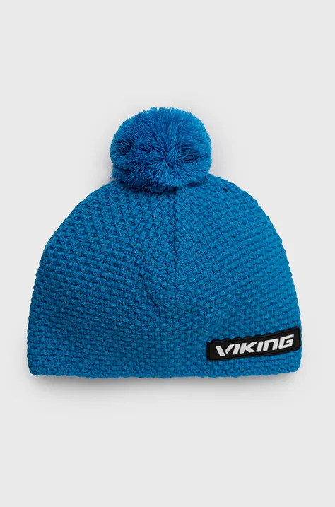 Viking czapka Berg Gore-Tex kolor niebieski wełniana 215/14/0228