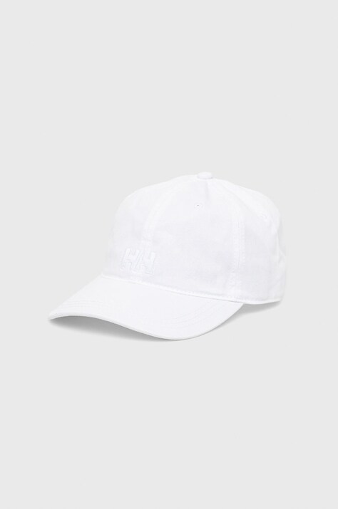 Кепка Helly Hansen колір білий з аплікацією 38791-597