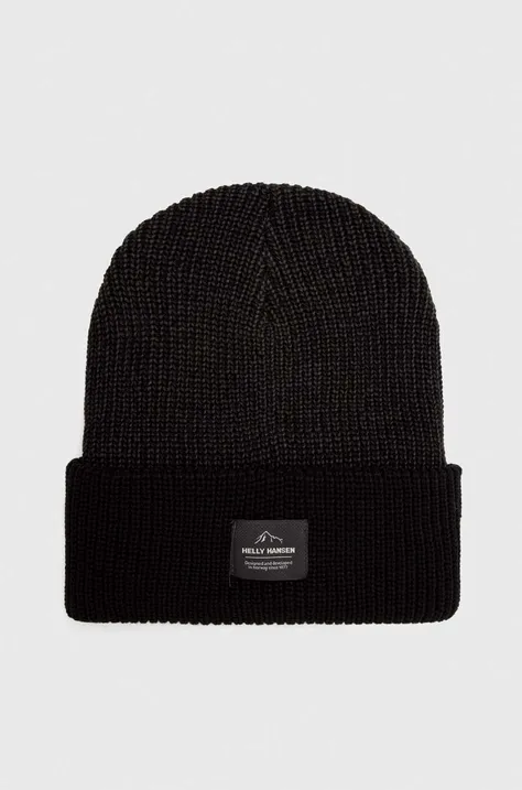 Καπέλο Helly Hansen χρώμα: μαύρο