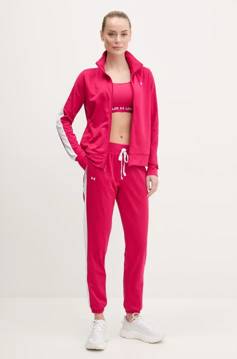 Under Armour dres sportowy Tricot kolor bordowy 1365147