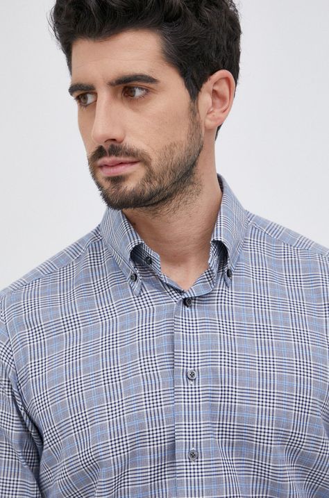 Βαμβακερό πουκάμισο Emanuel Berg
