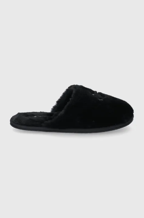 Kućne papuče Calvin Klein boja: crna