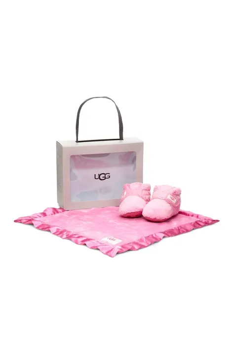 Παιδικές παντόφλες UGG χρώμα: ροζ