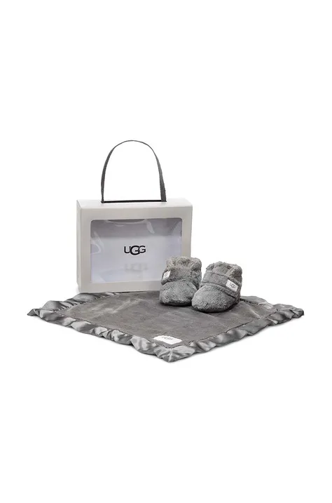 Dječje papuče UGG boja: siva