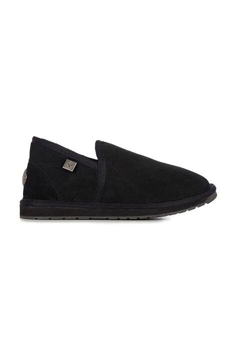 Emu Australia kapcie zamszowe Platinum Ashford kolor czarny MP10530 Black