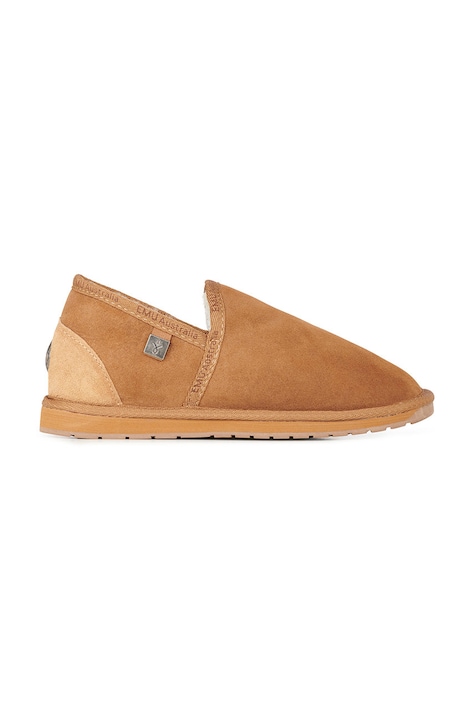 Emu Australia Kapcie zamszowe Platinum Ashford kolor brązowy MP10530 Chestnut