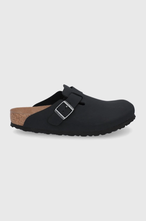 Παντόφλες Birkenstock Boston χρώμα: μαύρο