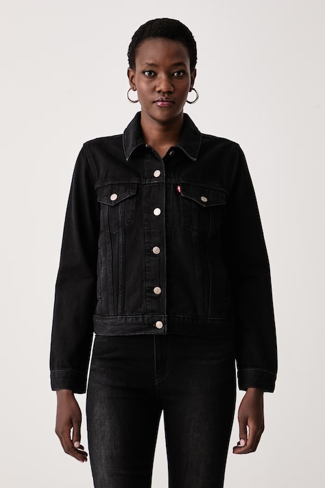 Levi's Kurtka przejściowa damska jeansowa ORIGINAL czarna 29945-0070