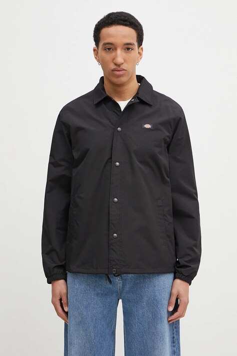 Куртка Dickies чоловіча колір чорний перехідна DK0A4XEWBLK-BLACK