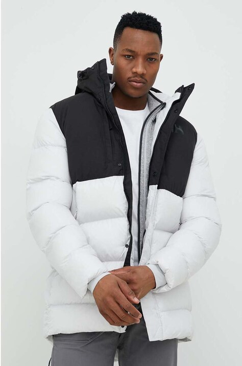 Helly Hansen geacă sport ACTIVE PUFFY LONG JACKET culoarea gri 53522