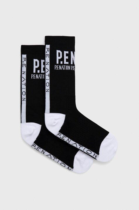 P.E Nation Șosete femei, culoarea negru