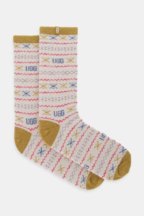 UGG skarpetki damskie kolor beżowy