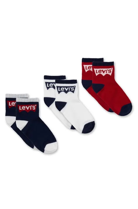 Παιδικές κάλτσες Levi's χρώμα: ναυτικό μπλε